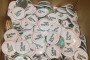 Buttons für die Caritas