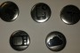 Metallic Buttons m. ChromEffekt