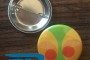 Button Kunst Flower Malen