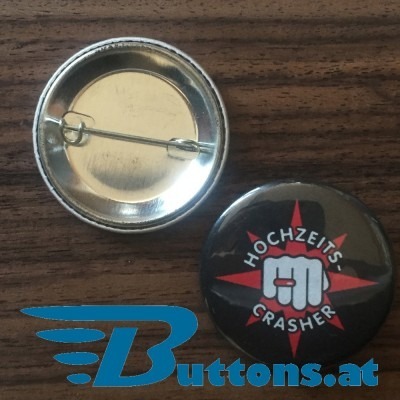 Buttons Hochzeits Chrasher
