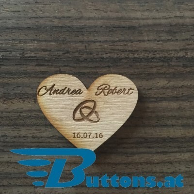 Holz Buttons online bestellen
