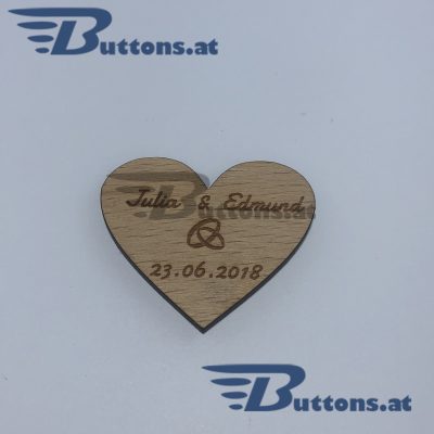 bio herz holzanstecker