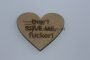 Herzanstecker Holz