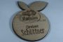 Wunschbuttons aus Holz